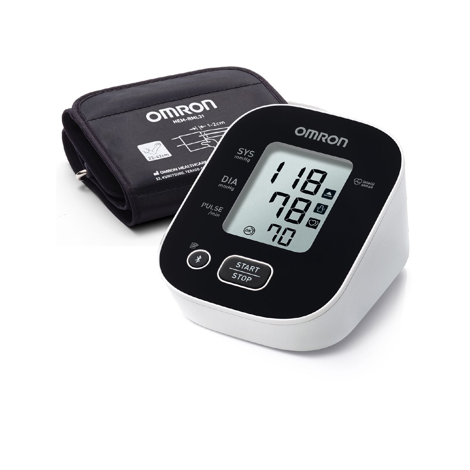 OMRON Mediclean 324 ブラック(×２) M2 Intelli IT+ | OMRON TR
